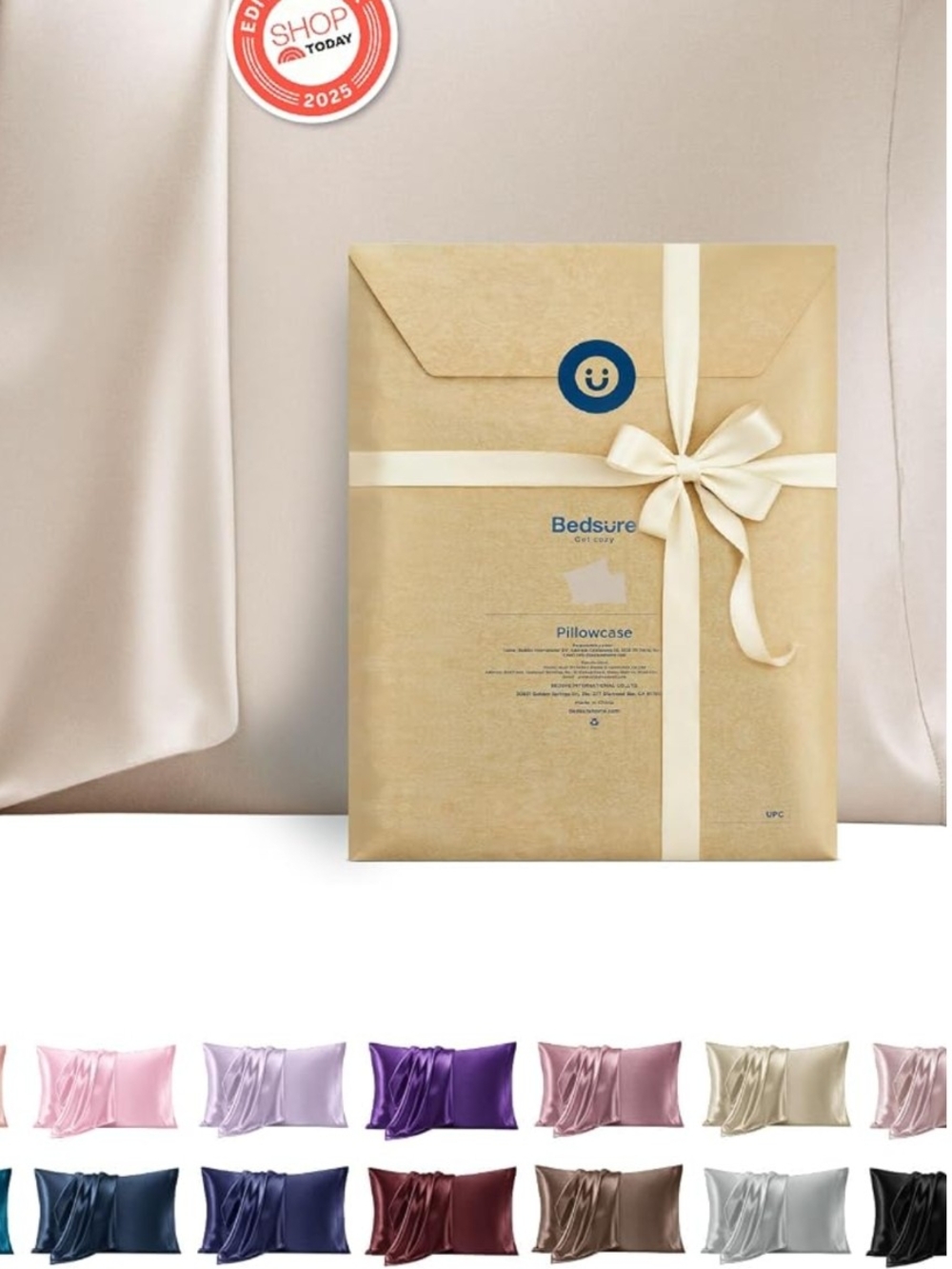 Bedsure Pink Pillowcase - Soft GentleSoft™ Fabric